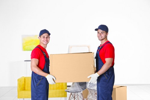 Queens Park moving team planning access for a flat relocation