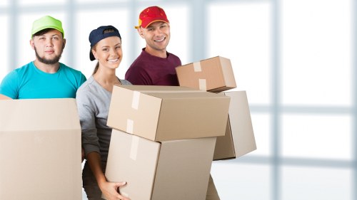 Queens Park removal van used for a careful household move
